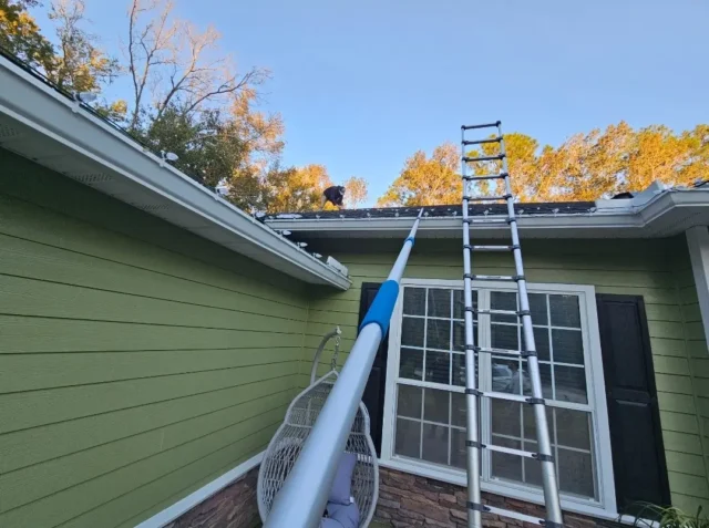 Heroic Lights removing lights from a house.