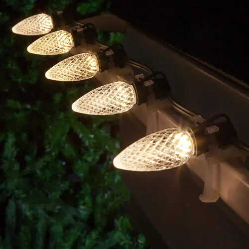 Close up of lights installed by Heroic Lights
